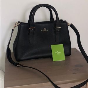 Never used Kate Spade leather crossbody purse/tote